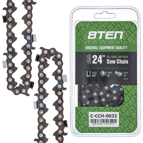 8TEN Barra guida motosega 24" e catena .050 3/8 84DL per Stihl 066 044 064 33RM84E - Foto 2 di 6