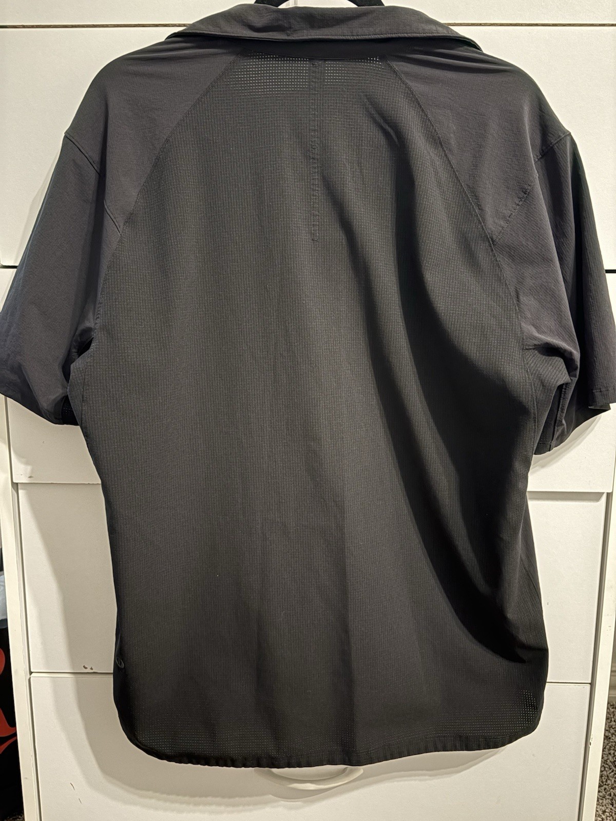 Men’s Lululemon snap On Solid Black Double Pocket… - image 9