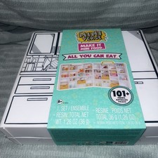 MGA's Mini Verse Make It Mini Food ALL YOU CAN EAT Collection 101 Pieces READ 