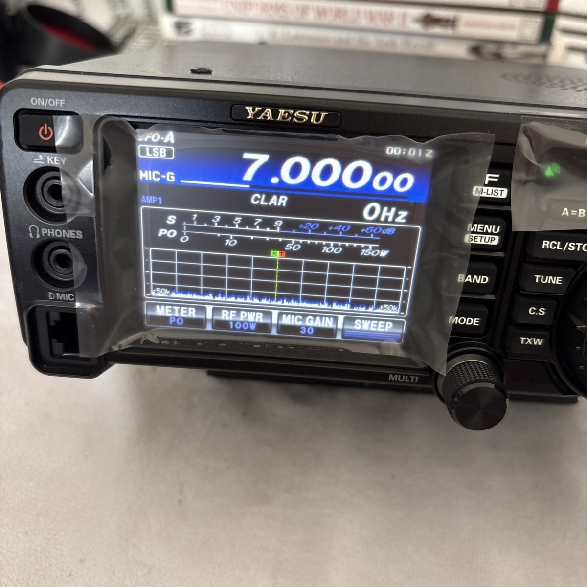 YAESU FT-991A 100W 無線機(純正箱付き) YAESU FT-991A 100W 無線機(純正箱付き)