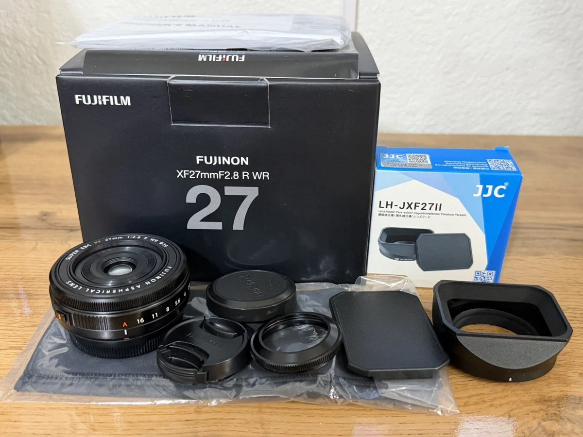 FUJIFILM FUJINON XF27mmF2.8 R WR 箱 Fujifilm X f/2.8 Camera Lenses 27mm Focal for sale | eBay