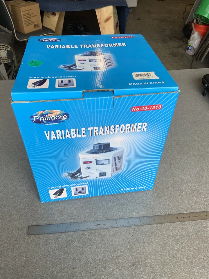 Philmore 48-1310 Variac 1000W Variable Voltage Regulator - Image 2 of 4