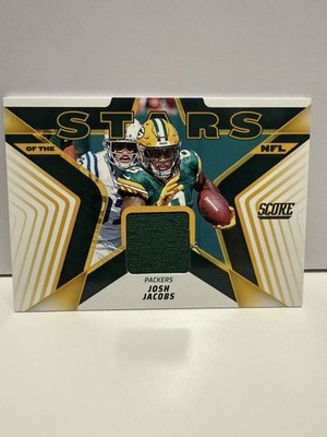 ゼイ・ジョーンズ [パッチカード] 2025 Score Stars Of The NFL Josh Jacobs SNJ-JJS | eBay