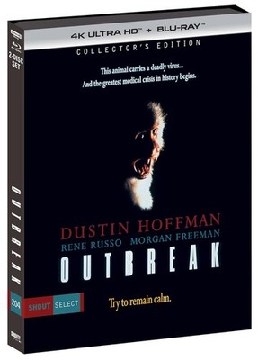 OUTBREAK 4K ULTRA HD + BLU-RAY NEW! SEALED!