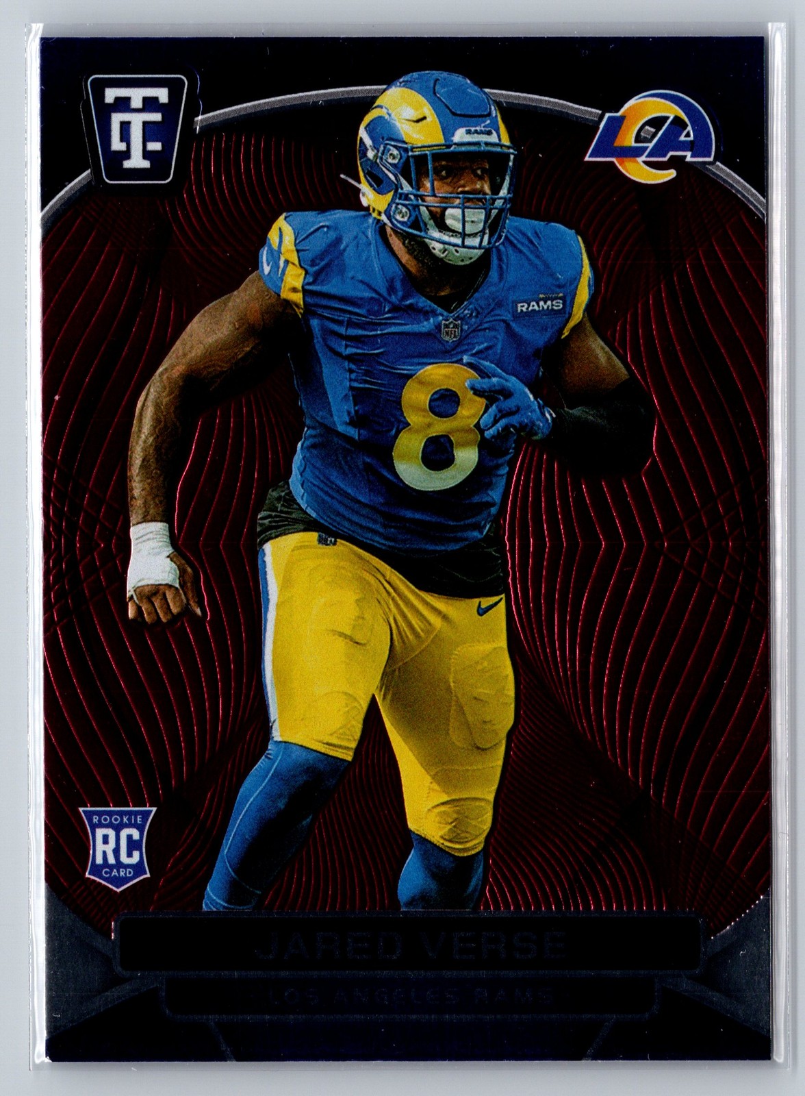 2024 Panini Totally Certified #134 Jared Verse Mirror Maroon