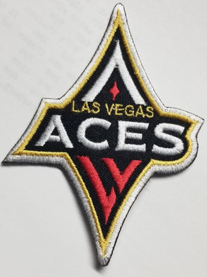WNBA Las Vegas Aces Basketball Patch aprox 3x3.75'' New