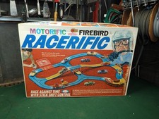 Vintage 1968 IDEAL Motorific Racerific FIREBIRD Racing Set Box  Insert Car