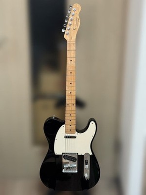Squier Telecaster Telecaster Black Black Safe Packing!