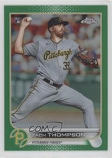 2022 Topps Chrome Green Refractor 44/99 Zach Thompson #30 u6m