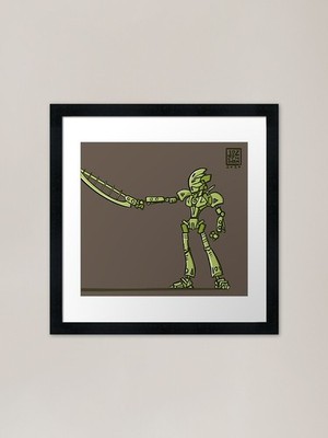 Bonk Boys: Lewa Nuva gerahmtes Kunst Pri gerahmtes Wandbild Poster Leinwanddruck Bild