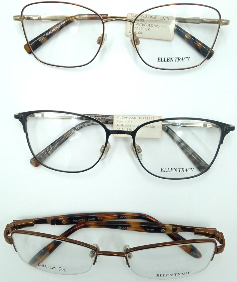 Gafas Ellen Tracy para mujer ELIGE TALLA/COLOR/MODELO/MARCO nuevas monturas de gafas Foto 2 de 3