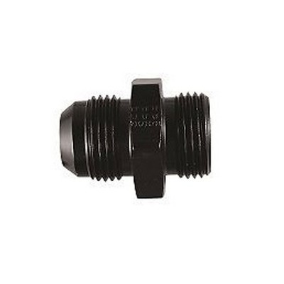 Squirrelly -10AN Male Flare Fitting To -10 AN Male Flare Union Coupler Black