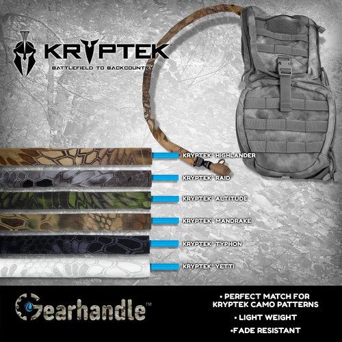 Non Insulated Hydration Backpack Water Bladder Drink Tube Hose Cover Sleeve - Picture 69 of 123