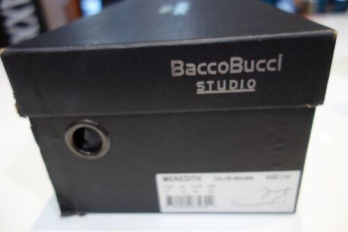 Preowned Bacco Bucci Tan Brown Chelsea Boot Shoes Lug Sole 11 - Picture 4 of 4