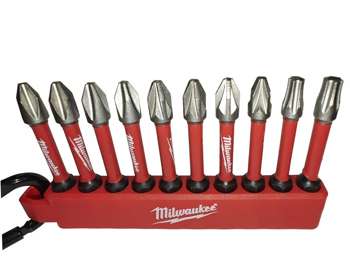 Milwaukee shockwave on sale screwdriver bits