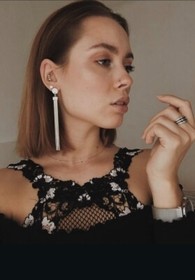 Agent Provocateur Eliza Black Pink Bra AP3 Medium NWT