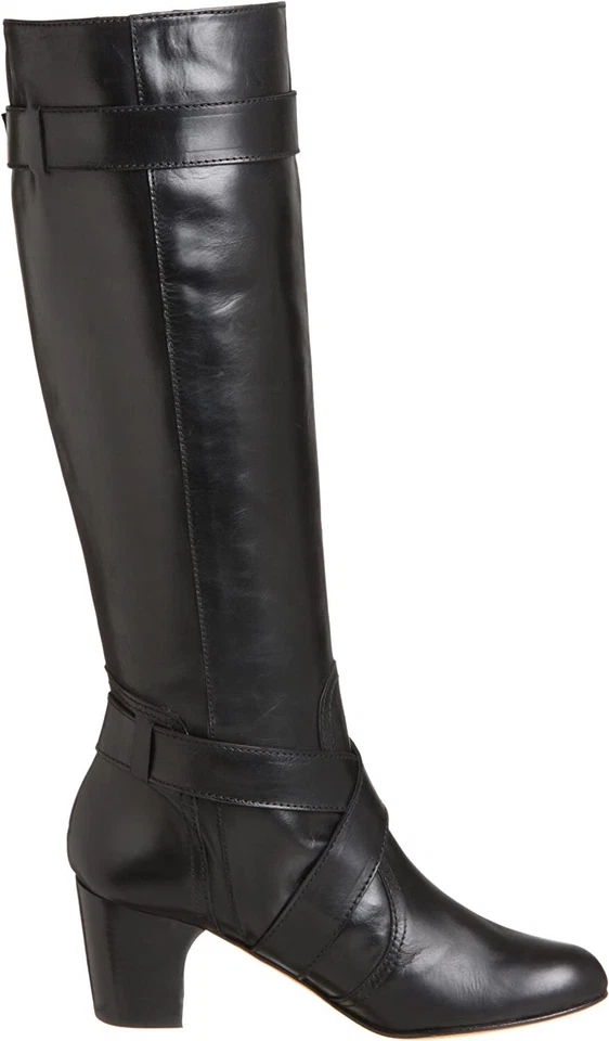 Botas hasta la rodilla Te' Casan de Fay Baldock Fenny de cuero negro 42 Foto 2 de 4