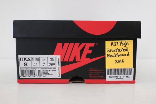 Air Jordan 1 Retro 2015 usado tablero trasero alto roto talla 8 | ¡Vendedor de confianza! - Imagen 9 de 9