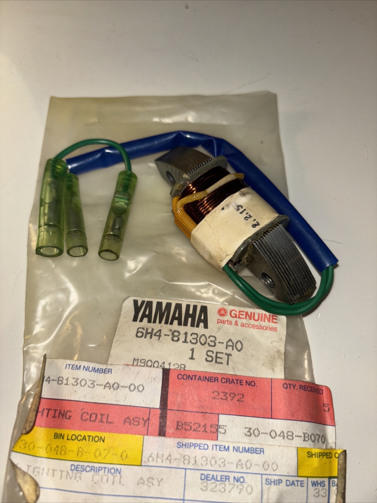 1988 Yamaha 40hp Lighting Coil Assembly for sale online | eBay