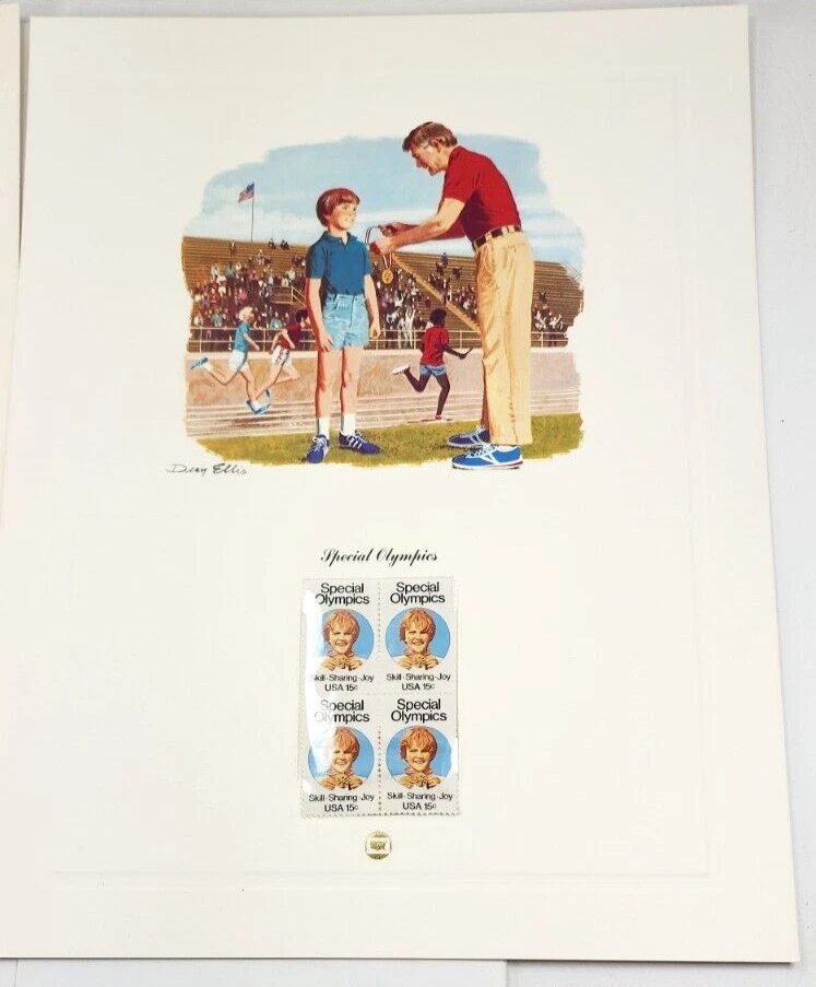 1979 Seeing for Me Dog Block of 4 15c Stamps # 1787, MNH & Special Olympics - Image 2 of 4