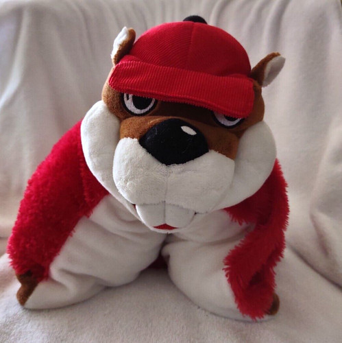 Buc-ees Plush Beaver Travel Pillow 18" x 11" x 6" From 2022