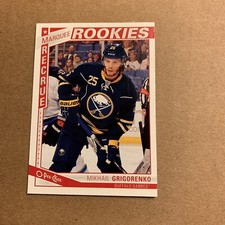 B99 2013/14 O Pee Chee Marquee Rookie #527 Mikhail Grigotenko Buffalo Sabers￼