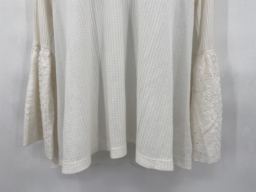 Free People WOMEN'S SIZE SMALL Blouse WHITE - Picture 3 of 8