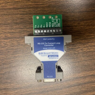 Advantech BB-232CL9R Current Loop Converter New Ships Free