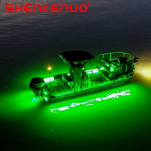 Luce da Pesca Sovraacqua Pesca Notturna 15000 LUMENS Verde LED Barca Striscia Luminosa - Foto 4 di 17