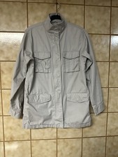 Stussy Women’s  4 Pocket Shell Utility Shell, Size Large, Gray With Pink Accents