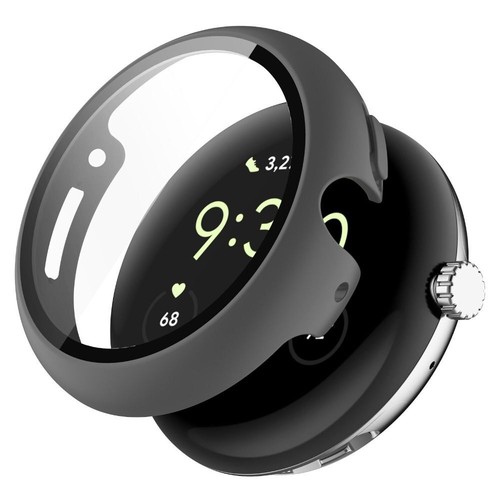 Hard Tempered Cover PC Shell Case Screen Protector For Google Pixel Watch - Zdjęcie 8 z 18