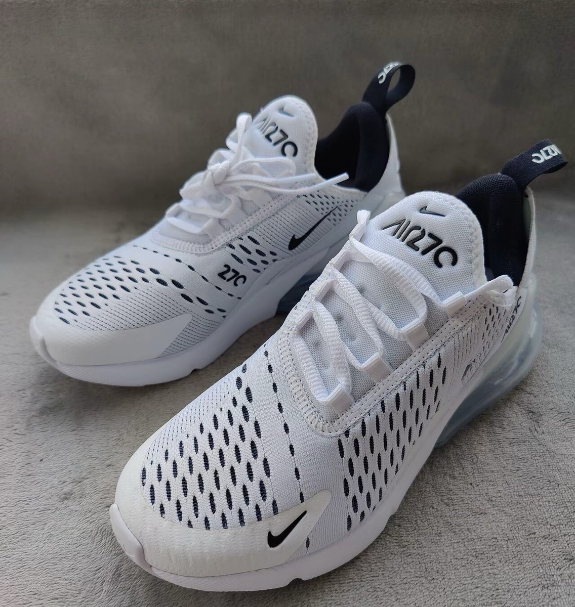 nike women's air max 270 shoes size 8.0 white