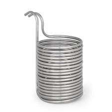 Klarstein K&uuml;hlspirale Eintauchk&uuml;hler &Oslash;21,5 cm 18 Schleifen 304 Edelstahl
