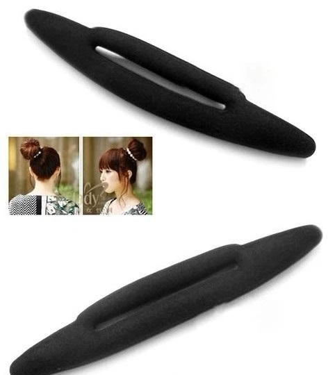 Cheveux Tornade Aide à A Coiffure Bandeau Eponge Dutt Twister Nœud - Photo 3/4