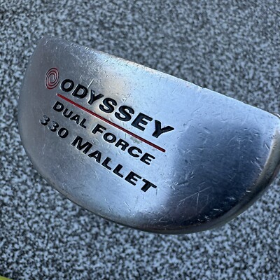 ODYSSEY Dual Force 330 Mallet Putter, RH, 31.5  Stroke Lab Grip