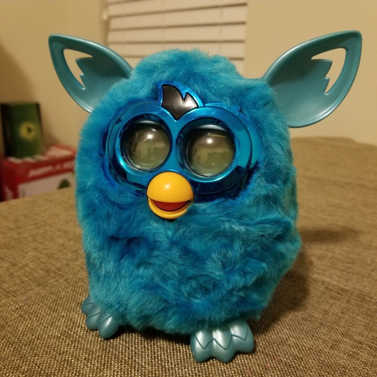 FURBY BOOM BLUE PATTERN SPECIAL EDITION PLUSH INTERACTIVE FURBY BOOM BLUE PATTERN SPECIAL EDITION PLUSH INTERACTIVE