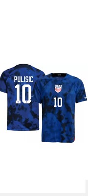 NWT Christian Pulisic USA Soccer Nike Dri Fit 2022 World Cup