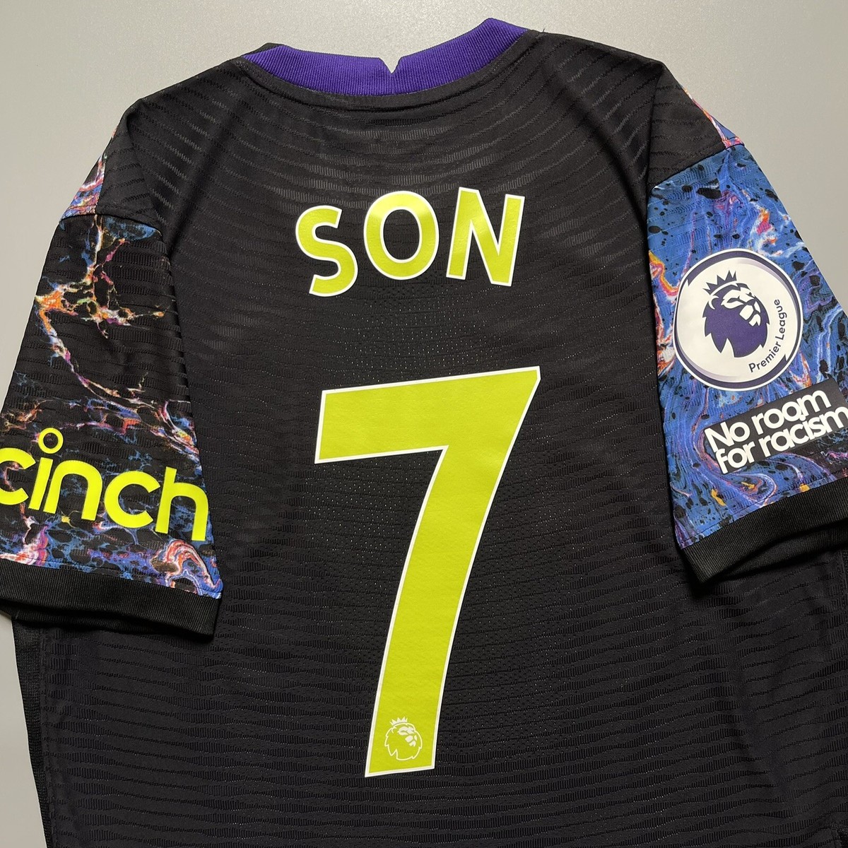 TOTTENHAM NIKE 2021/2022 FOOTBALL SOCCER AWAY JERSEY #7 SON