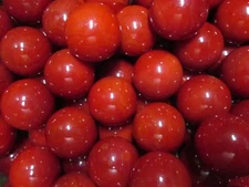 MARBLE LOT 2 POUNDS OF 1 INCH OPAL RED MEGA MARBLES