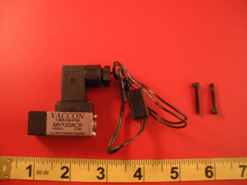 Vaccon MV120ACR Interruttore pompa vuoto 120vac 2,5 W Elettrovalvola 2,5 W Nuovo Nnb - Foto 2 di 4