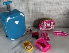 Suitcase & Accessories Mixed Lot Playset 18” Dolls Our Generation OG Camera BxH
