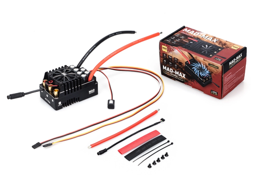 MAD MAX-12 Sensored 32-Bit ESC 6-12S LiPo 50V for RC 1/5 Car Brushles Motor - Picture 5 of 16