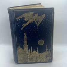 The Arabian Nights Entertainments by Andrew Lang 1902 Gilt Decorated Antique