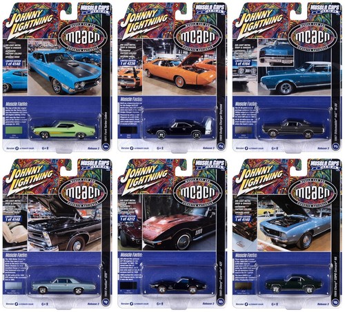 Johnny Lightning New '71 Ford Torino Cobra 1/64th Diecast Car by AW JLMC031B - Picture 5 of 6