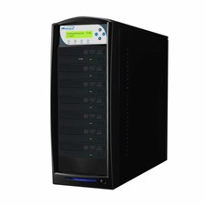 SharkCopier 6 Target 24X CD DVD Duplicator Copier Tower with 2 TB HDD  USB 3.0