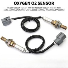 2PCS Sensor Oxygen O2 Front Sensor Rear For 2001-2005 Honda 1.7L Civic 234-4733