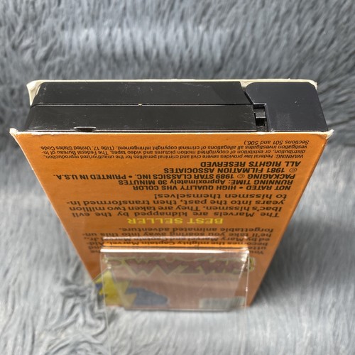 Shazam The World's Mightiest Mortal VHS 1989 Best Seller Filmation Classic Movie - 第 7/8 張圖片