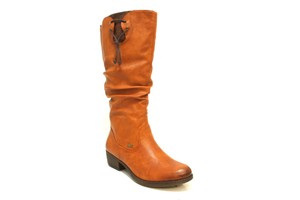 rieker knee length boots with wool lining