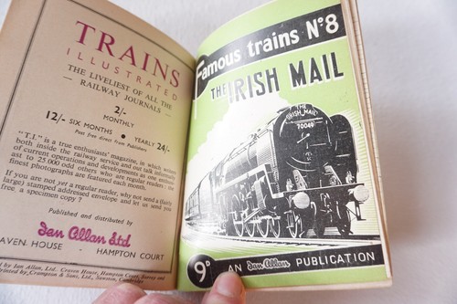 Ian Allan Famous Trains x4 Bound Book South Wales Pullman Queen Scots Irish Mail - Picture 9 of 11