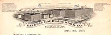 1927 Belknap Hardware Mfg Co ILLUSTRATED Letterhead LOUISVILLE KY  